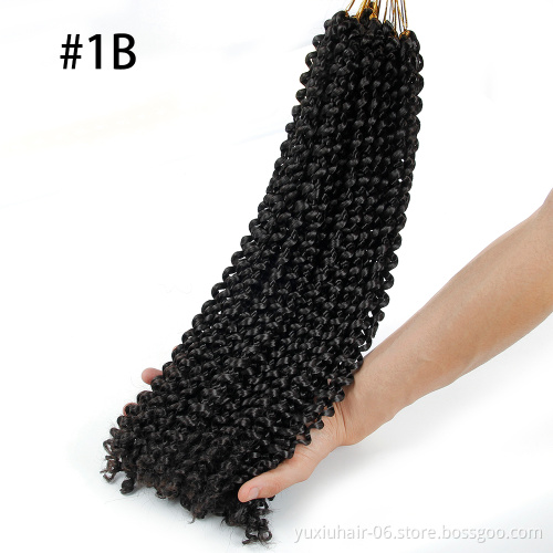 Synthetic Kinky Twist Ombre Twist Crochet Braid Hair Extension Spring Twist Hair